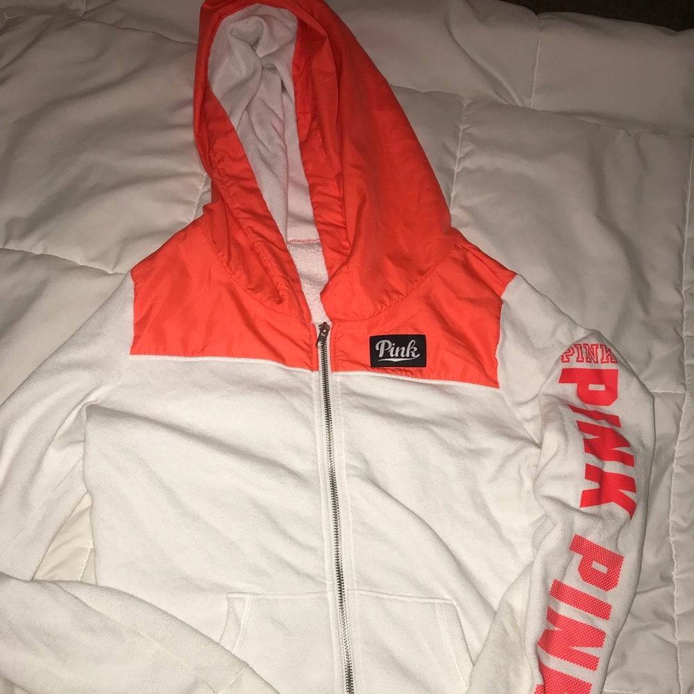 Pink Zip Up Hoodie ✨